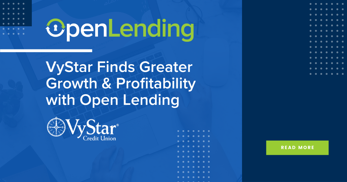 VyStar Finds Greater Growth with Open Lending by Expanding Partnership